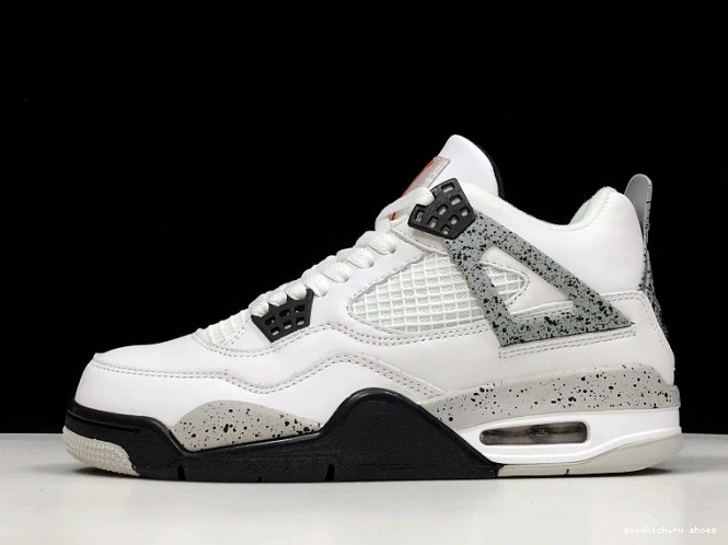 Cement OG Jordan White 840606-192 (nike) Air 4 0718